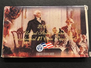 2009-S Presidential Dollar Proof Set