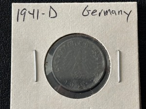 1941-D Third Reich 10 Reichspfennig