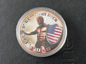 1 Ounce .999 Fine Copper Round Trump