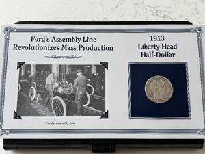 1913-D Barber Half Dollar Harder to Find Only 534,000 Minted