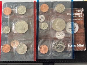 1985 P & D Mint Set