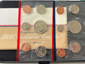 1986 P & D Mint Set