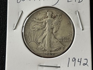 1942 Walking Liberty Half Dollar