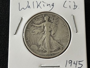 1945-D Walking Liberty Half Dollar