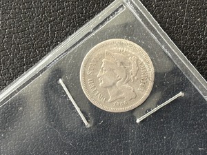 1866 Three Cent Nickel