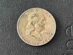 1963-D Franklin Half Dollar