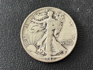 1942-S Walking Liberty Half Dollar