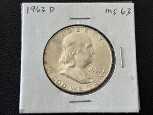 1963-D Franklin Half Dollar