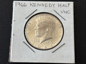 1966 Franklin 40% Silver Half Dollar