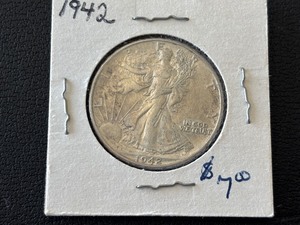 1942 Walking Liberty Half Dollar