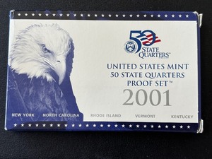 2001-S State Quarter Proof Set