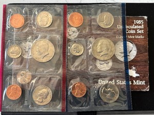 1985 P & D Mint Set