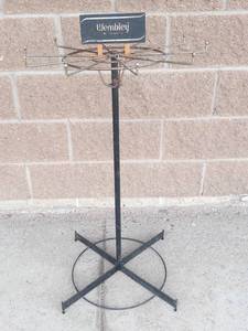 Wembley 10-hook Spinner Display Rack 36 Tall