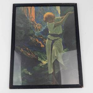 Maxfield Parrish the Canyon Framed Art Print
