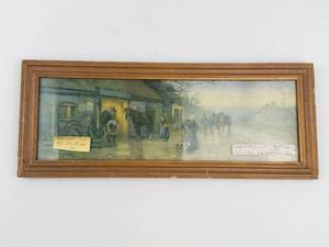 Vintage Village Blacksmith Framed Print a. Fox Philadelphia 1908