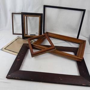 Mixed Lot of Vintage Picture Frames