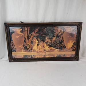 Vintage Maxfield Parrish Garden of Allah Framed Print 1918