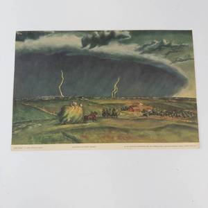 John Steuart Curry Line Storm Print