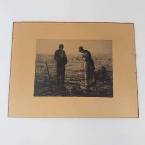 The Angelus Jean-Francois Millet Print Reproduction