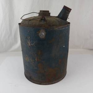 Vintage Metal Oil Can