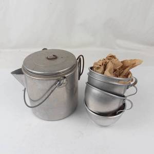 Aluminum Camping Cook Set (5 Piece)