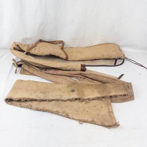 Vintage Canvas Sleeves & Covers for Shotguns (Lot of 5)