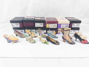 Just the Right Shoe by Raine Miniature Shoe Figurines (Lot of 12)
