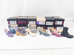 Just the Right Shoe by Raine Miniature Shoe Figurines (Lot of 12)