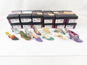 Just the Right Shoe by Raine Miniature Shoe Figurines (Lot of 12)
