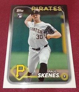 2024 Topps Paul Skenes Flagship Rookie Card