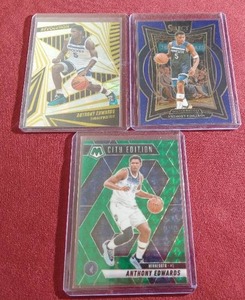 (3) Anthony Edwards Cards