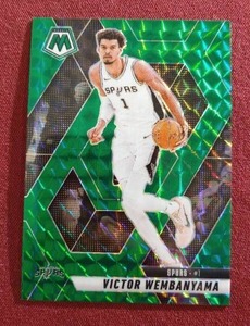 2024-25 Panini Mosaic Green Mosaic Victor Wembanyama
