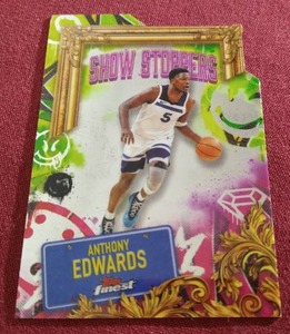 2024-25 Finest Showstoppers Anthony Edwards