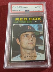 1971 Topps Carl Yastrzemski - PSA 6