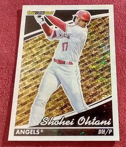 2022 Topps Black Gold Shohei Ohtani Card