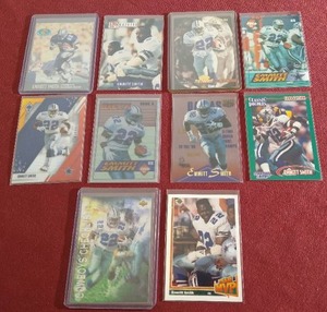 (10) Emmitt Smith Cards