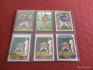 (6) Justin Morneau Cards - Rookie, Prospects, Etc