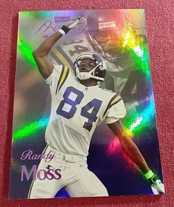 1999 Playoff Prestige SSD Spectrum Purple Randy Moss - #d500