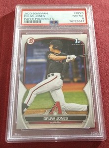 2023 Bowman Druw Jones 1st Bowman - PSA 8