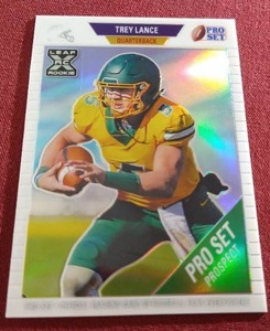 2021 Pro Set Trey Lance Rookie Prizm Card - #d5
