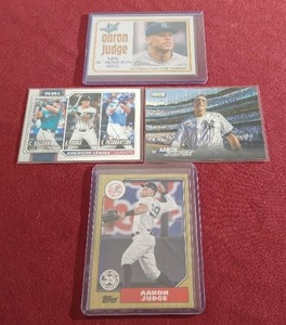 (4) Aaron Judge Cards