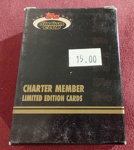 1991 Stadium Club Charter Member Set