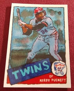 2025 Topps Shoebox Treasures by Andy Friedman Kirby Puckett