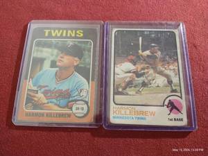 (2) Harmon Killebrew Cards