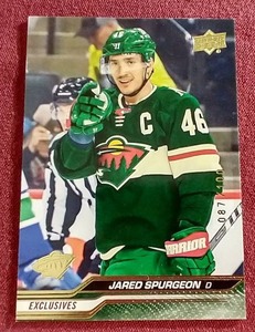 2023-24 Upper Deck Jared Spurgeon - #d100