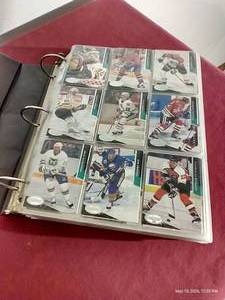 Full Hockey Card Album