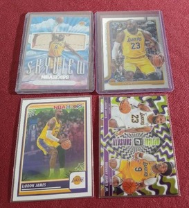 (4) LeBron James Cards