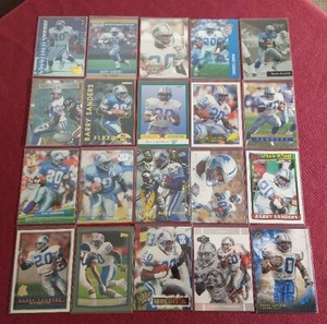 (20) Barry Sanders Cards