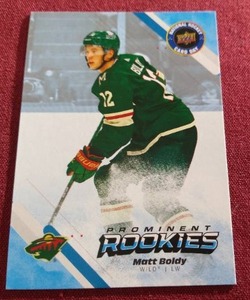 2023 Upper Deck Matt Boldy Rookie Card