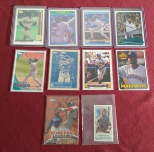 (10) Ken Griffey Jr. Cards